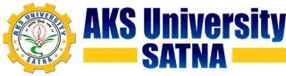 AKS University, Satna Logo
